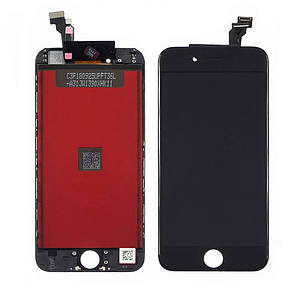 Дисплей (LCD екран) для Apple iPhone 6 з чорним тачскрином HC, фото 2