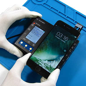 Дисплей (LCD екран) для Apple iPhone 6 з чорним тачскрином HC, фото 2