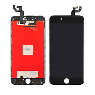 Дисплей (LCD екран) для Apple iPhone 6s Plus з чорним тачскрином HC, фото 2