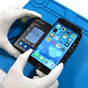 Дисплей (lcd екран) для Apple iPhone 6s із чорним тачскрином HC, фото 2