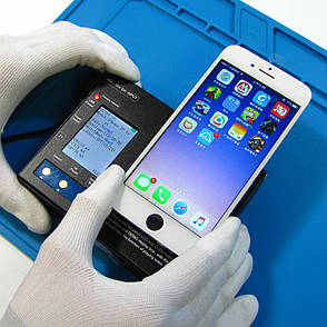 Дисплей (LCD екран) для Apple iPhone 7 з білим тачскрином HC, фото 2