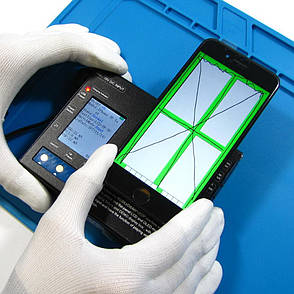 Дисплей (lcd екран) для Apple iPhone 7 із чорним тачскрином HC, фото 2