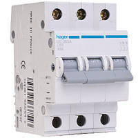 Автоматичний вимикач Hager 10A, 3п, C, 6kA, MC310A