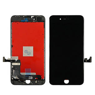 Дисплей (LCD екран) для Apple iPhone 8 Plus з чорним тачскрином HC, фото 2