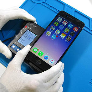 Дисплей (LCD екран) для Apple iPhone 8 Plus з чорним тачскрином HC, фото 2