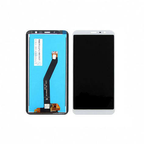Дисплей (LCD екран) для Meizu M6T з білим тачскрином, фото 2