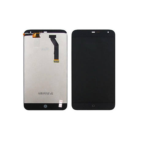 Дисплей (LCD екран) для Meizu MX3 з чорним тачскрином, фото 2