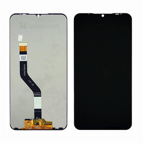 Дисплей (LCD екран) для Meizu Note 9 з чорним тачскрином, фото 2