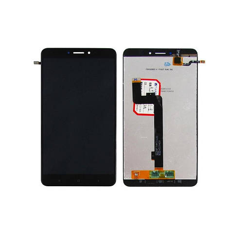Дисплей (LCD екран) для Xiaomi Mi Max 2 з чорним тачскрином, фото 2