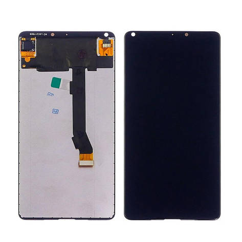 Дисплей (LCD екран) для Xiaomi Mi Mix 2S з чорним тачскрином, фото 2