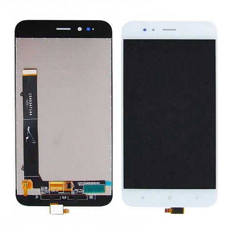 Дисплей (lcd екран) для Xiaomi Mi 5X/Mi A1 з білим тачскрином, фото 2