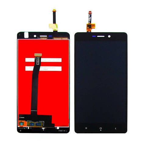 Дисплей (LCD екран) для Xiaomi Redmi 3 з чорним тачскрином, фото 2