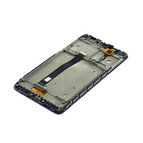 Дисплей (lcd екран) для Xiaomi Redmi 4A з чорним тачскрином та корпусною рамкою, фото 2