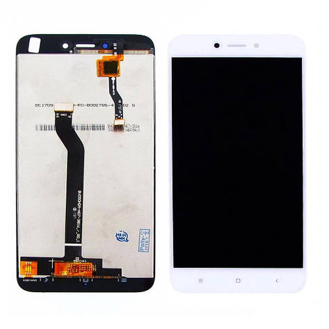 Дисплей (LCD екран) для Xiaomi Redmi 5A з білим тачскрином, фото 2