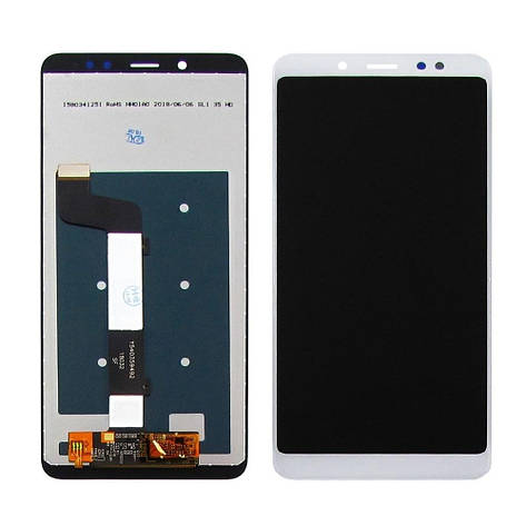 Дисплей (lcd екран) для Xiaomi Redmi Note 5/Note 5 Pro з білим тачскрином, фото 2