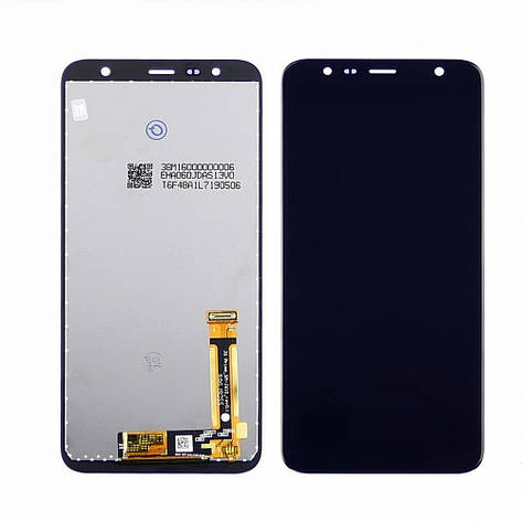 Дисплей (lcd екран) для Samsung J415/J610 Galaxy J4 Plus/J6 Plus (2018) з чорним тачскрином, фото 2