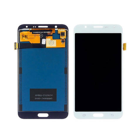 Дисплей (lcd екран) для Samsung J700 Galaxy J7 з білим тачскрином, з регульованим підсвічуванням IPS, фото 2