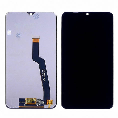 Дисплей (LCD екран) для Samsung M105 Galaxy M10 (2019) з чорним тачскрином, фото 2