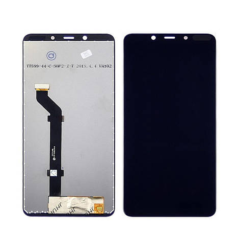 Дисплей (LCD екран) для Nokia 3.1 Plus Dual Sim з чорним тачскрином, фото 2