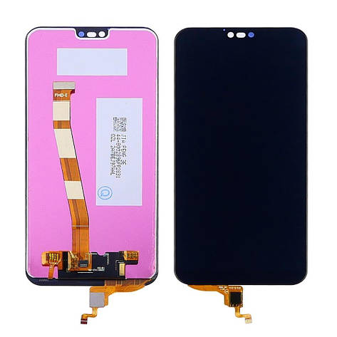 Дисплей (LCD екран) для Huawei Honor 10 з чорним тачскрином, фото 2