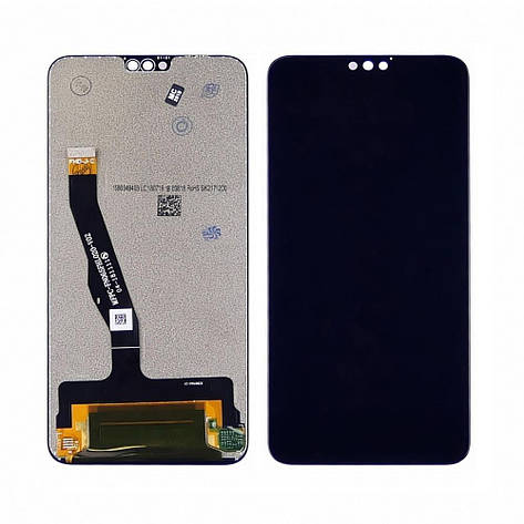 Дисплей (LCD екран) для Huawei Honor 8X з чорним тачскрином, фото 2