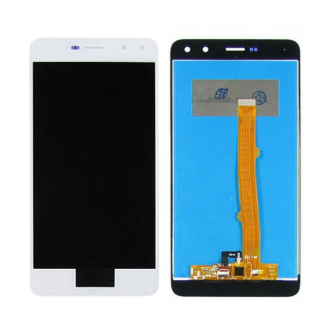 Дисплей (LCD екран) для Huawei Y5 (2017) (MYA-U29) з білим тачскрином, фото 2
