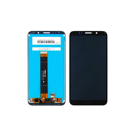 Дисплей (lcd екран) для Huawei Y5 (2018) / Honor 7A з чорним тачскрином, фото 2