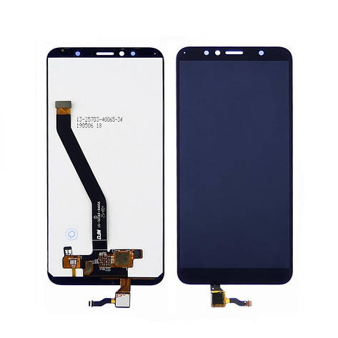 Дисплей (LCD екран) для Huawei Y6 (2018) з чорним тачскрином, фото 2
