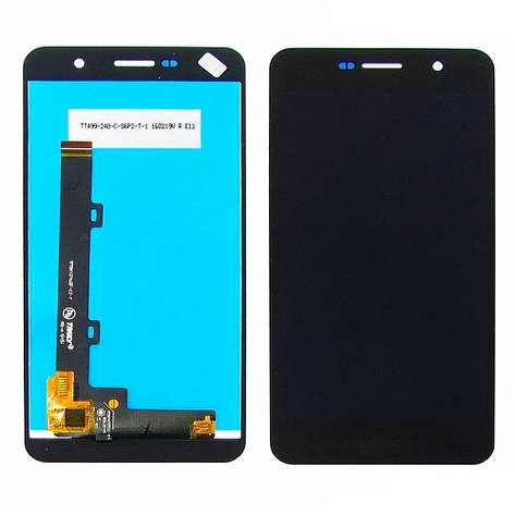 Дисплей (LCD екран) для Huawei Y6 Pro (2015) з чорним тачскрином, фото 2