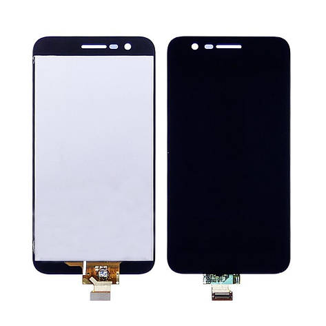 Дисплей (lcd екран) для LG K10 (2017) M250/ M250N/ M250E/ X400/ K20 Plus MP260 з чорним тачскрином, фото 2