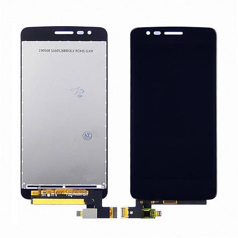 Дисплей (LCD екран) для LG K8 (2017) X240 Dual Sim з чорним тачскрином, фото 2