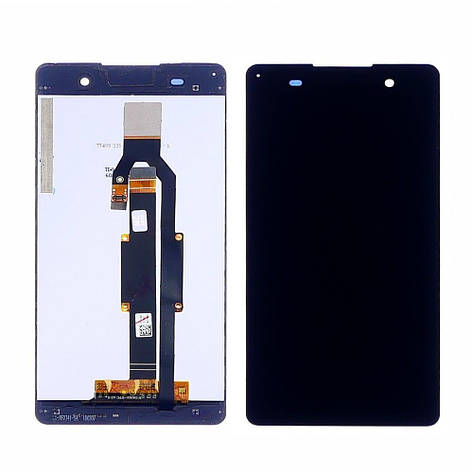 Дисплей (LCD екран) для Sony F3311 Xperia E5 з чорним тачскрином, фото 2