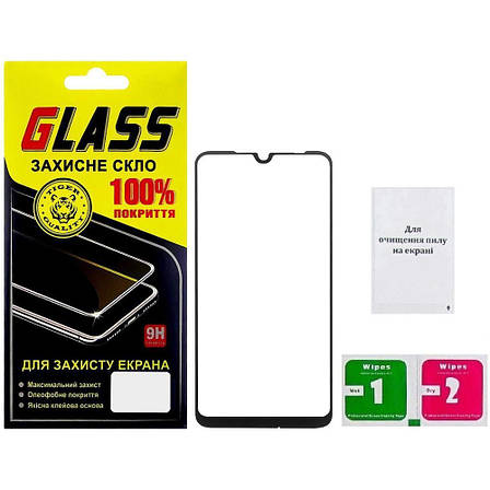 Защитное стекло для Xiaomi Redmi 7 Full Glue (0.3 мм, 2.5D, чёрное), фото 2
