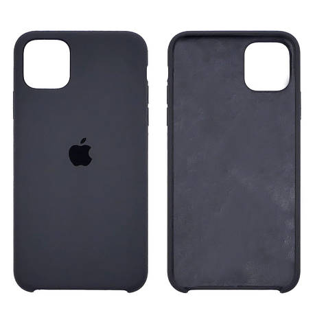 Чохол Silicone Case для Apple iPhone 11 Pro Max Dark grey, фото 2