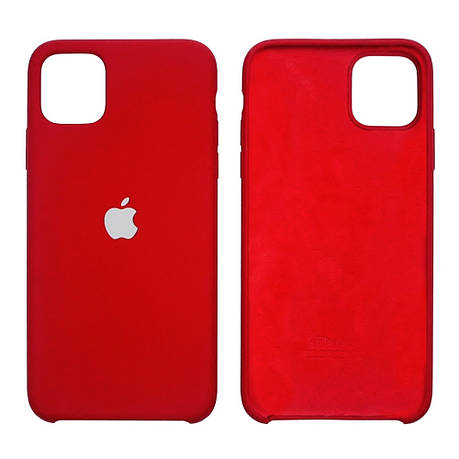 Чохол Silicone Case для Apple iPhone 11 Pro Max Rose Red, фото 2