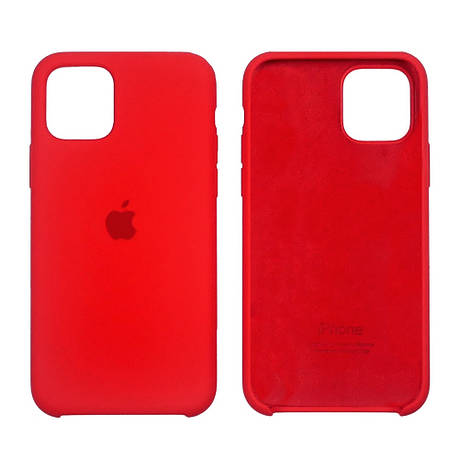 Чохол Silicone Case для Apple iPhone 11 Pro Red, фото 2