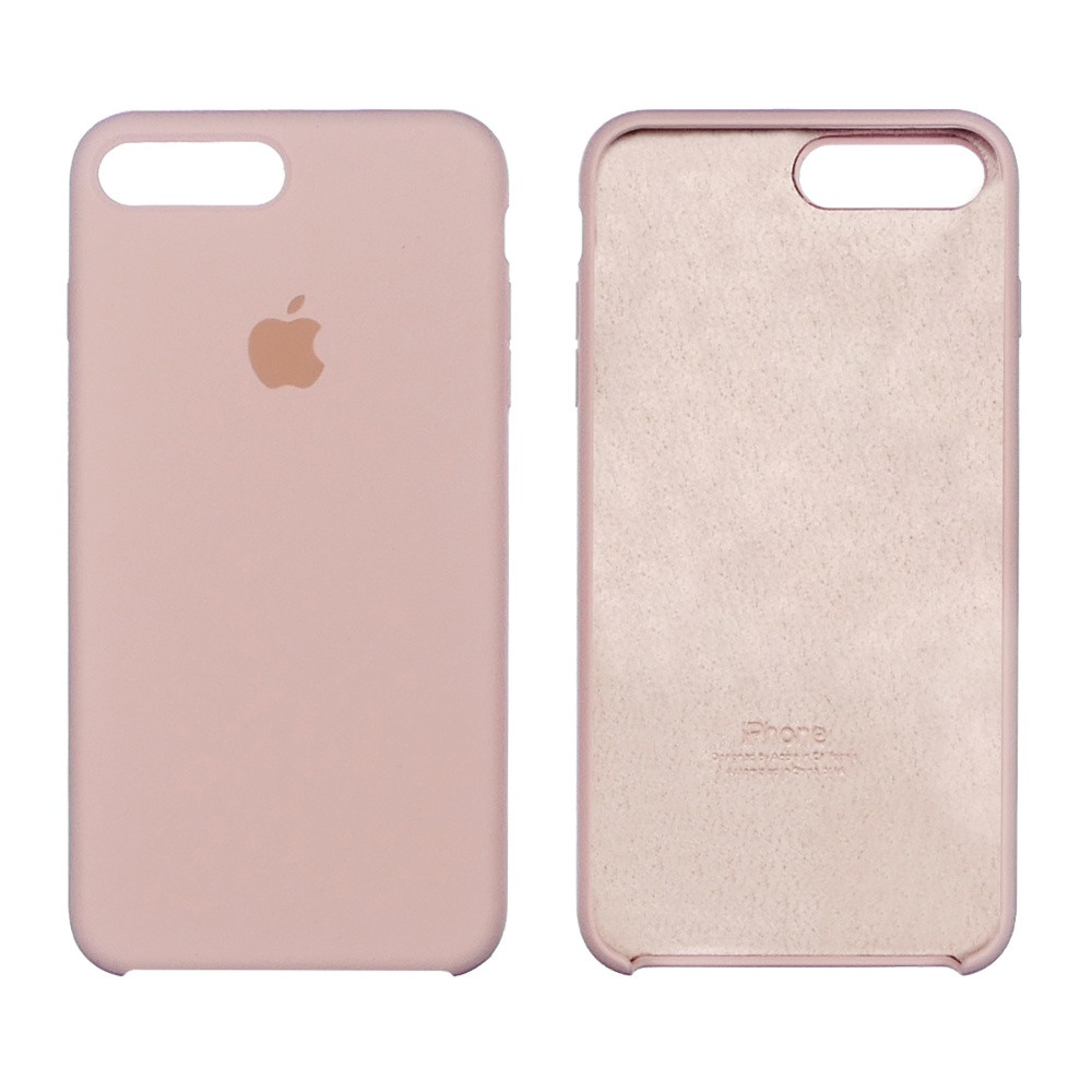 Чохол Silicone Case для Apple iPhone 7 Plus/ 8 Plus Pink sand