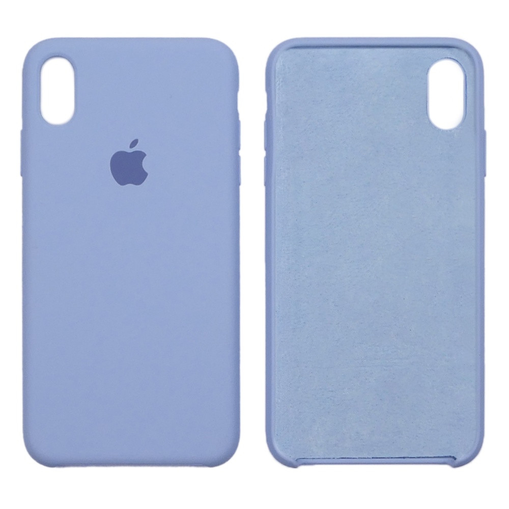 Чохол Silicone Case для Apple iPhone XS Max Lilac
