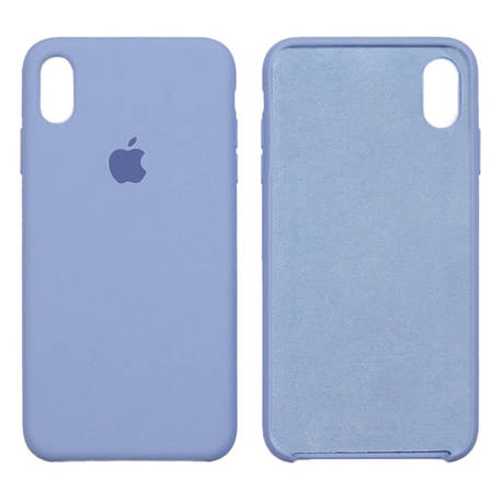 Чохол Silicone Case для Apple iPhone XS Max Lilac, фото 2