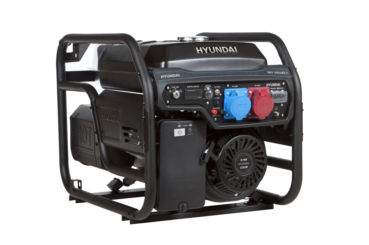 Генератор бензиновий Hyundai HHY 10050FE-Т, фото 1