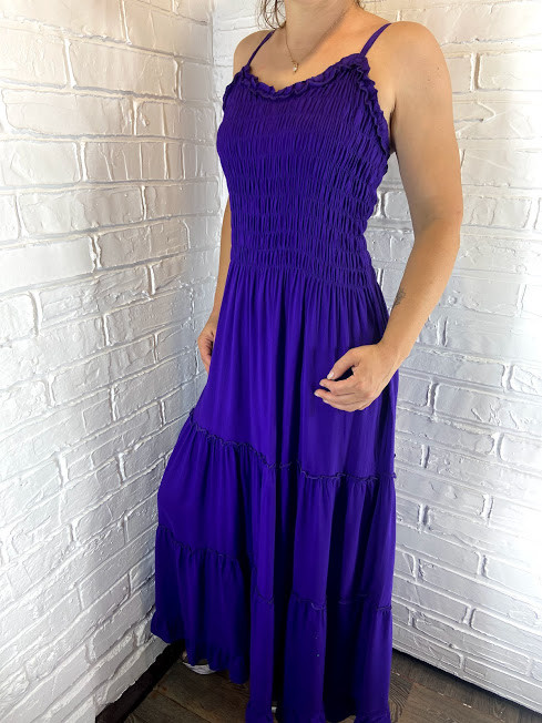 Сарафан жіночий фіолетовий 1607 QINGLILA   44-54