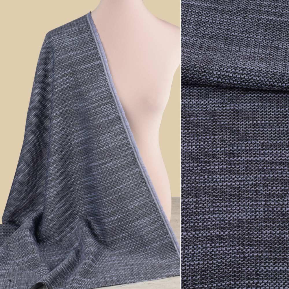 Рогожка бузково-чорна ш.152