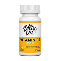 Вітамін Д3 VP Lab Vitamin D3 600 IU (120 капс) вп лабораторій