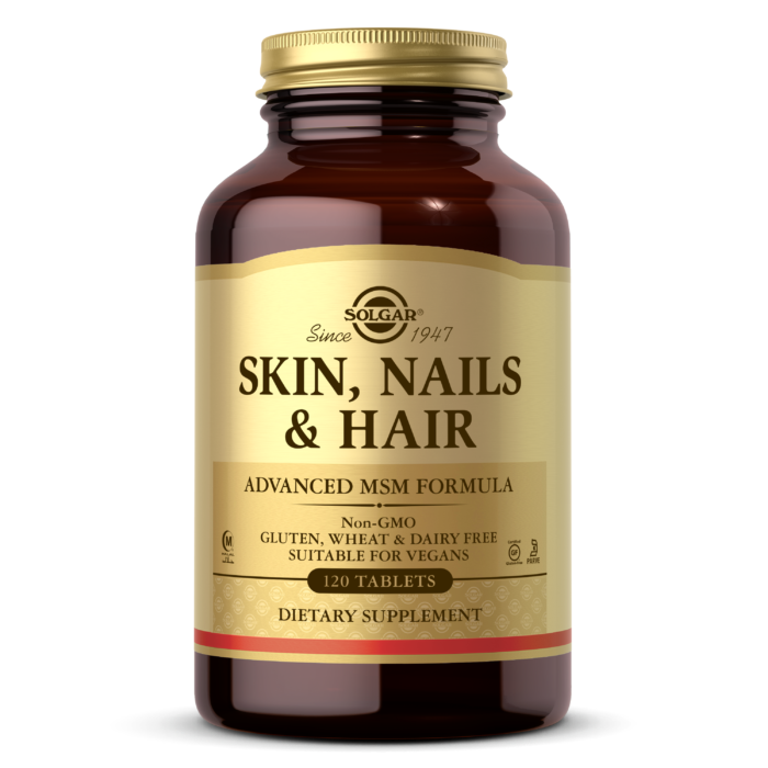 Вітаміни для волосся, шкіри і нігтів Solgar Skin Nails & Hair (120 табл) солгар