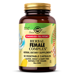 Трав'яний Комплекс для Жінок Solgar Herbal Female Complex 50 капсул (SOL1306)