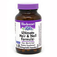 Окончательная Формула для Волос и Ногтей, Bluebonnet Nutrition, 90 гелевых капсул