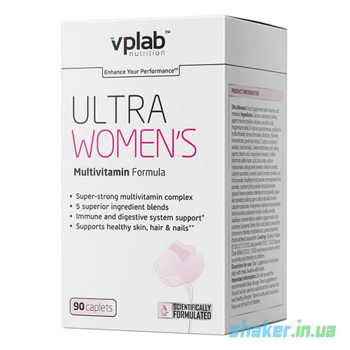 Вітаміни для жінок VP Lab Ultra Women's (90 капс) вп лаб ультра вумен