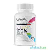 Комплекс витаминов OstroVit Vit&Min 100% (90 таб) островит