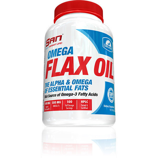 Омега 3-6-9 SAN Omega Flax Oil (100 капс) сан