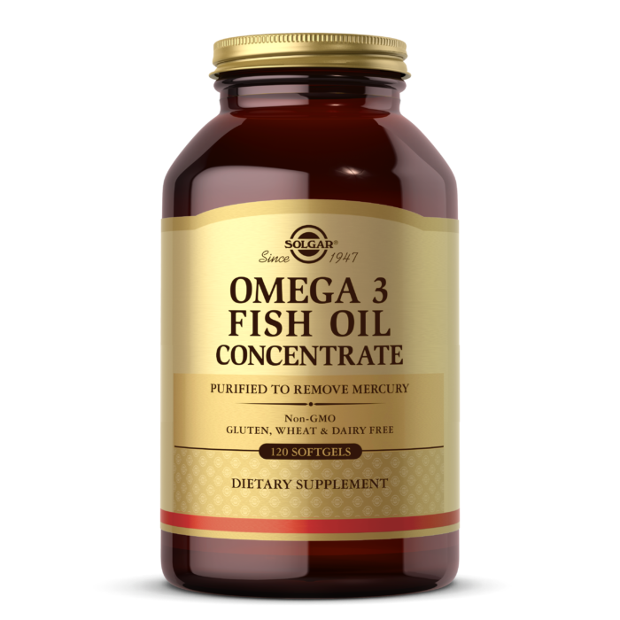 Омега 3 Solgar Omega 3 Fish Oil Concentrate (120 капс) риб'ячий жир солгар